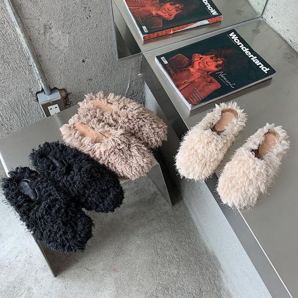 flat shoes female slippers soft luxury slides slipers women fur flip flops low comfort designer 2021 plush retro rome tpr, Black
flat shoes female slippers soft luxury slides slipers women fur flip flops low comfort designer 2021 plush retro rome tpr, Black