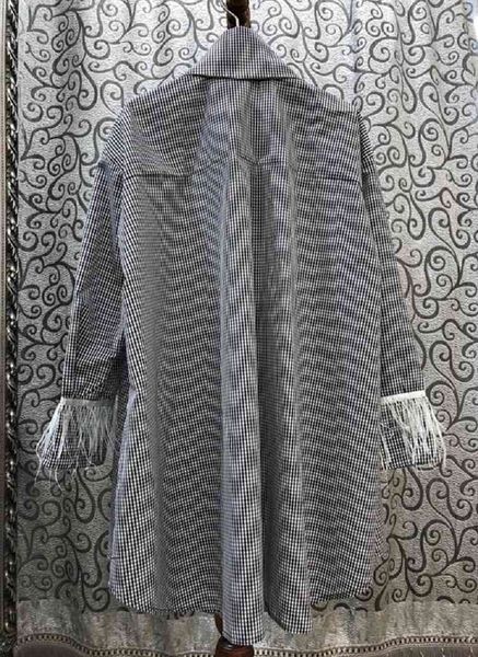 dress tassel summer style women turn-down collar crystal beading deco sleeve casual loose long shirt dress plaid, Black;gray
dress tassel summer style women turn-down collar crystal beading deco sleeve casual loose long shirt dress plaid, Black;gray