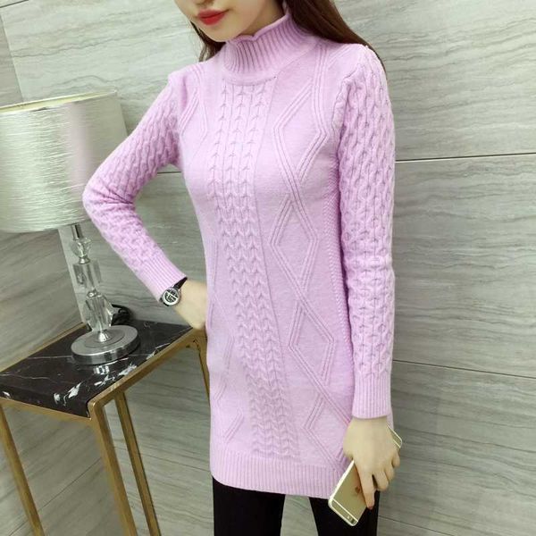 women turtleneck autumn winter sweater long sleeve knitted sweaters and pullovers female jumper warm 210529, White;black
women turtleneck autumn winter sweater long sleeve knitted sweaters and pullovers female jumper warm 210529, White;black