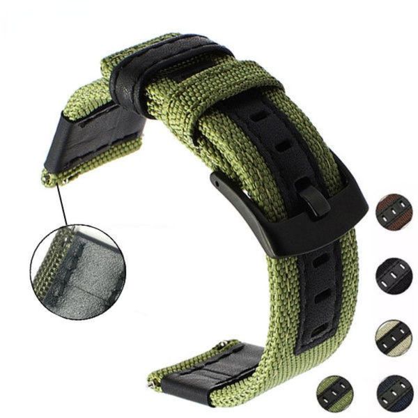 watch bands 20mm 22mm quick release strap nylon+leather band for huawei watchbands sports samsung galaxy 42mm 46mm bracelet, Black;brown
watch bands 20mm 22mm quick release strap nylon+leather band for huawei watchbands sports samsung galaxy 42mm 46mm bracelet, Black;brown
