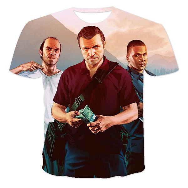 men's t-shirts casual fashion 3d game character printing 2021 summer short-sleeved round neck and women's sports t-shirt, White;black
men's t-shirts casual fashion 3d game character printing 2021 summer short-sleeved round neck and women's sports t-shirt, White;black