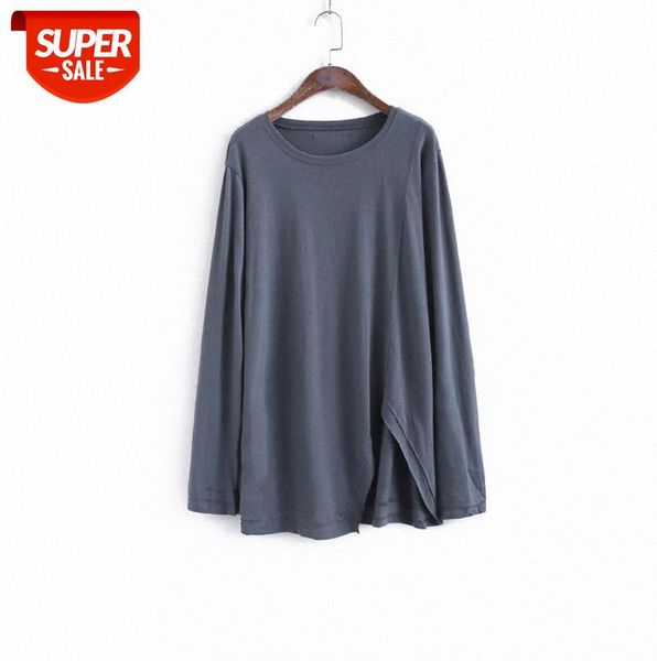 lizhiqi labeling long-sleeved t-shirt women loose bottoming spring solid color mid-length lazy style 110 8 #xw14, Black;gray
lizhiqi labeling long-sleeved t-shirt women loose bottoming spring solid color mid-length lazy style 110 8 #xw14, Black;gray