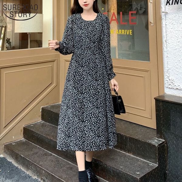 plus size print floral women dress summer long sleeve female vintage black casual es for party prom 13493 210508, Black;gray
plus size print floral women dress summer long sleeve female vintage black casual es for party prom 13493 210508, Black;gray