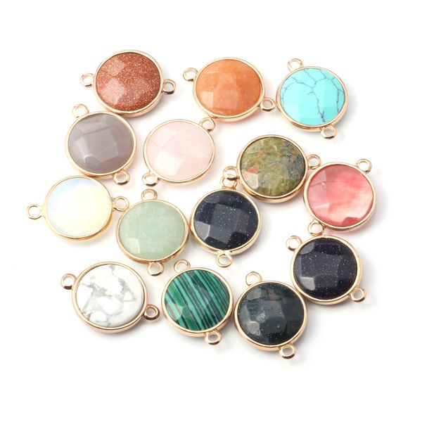 round shape natural stone rose quartz tiger eyes opal pendant charms diy for druzy bracelet necklace earrings jewelry making, Bronze;silver
round shape natural stone rose quartz tiger eyes opal pendant charms diy for druzy bracelet necklace earrings jewelry making, Bronze;silver