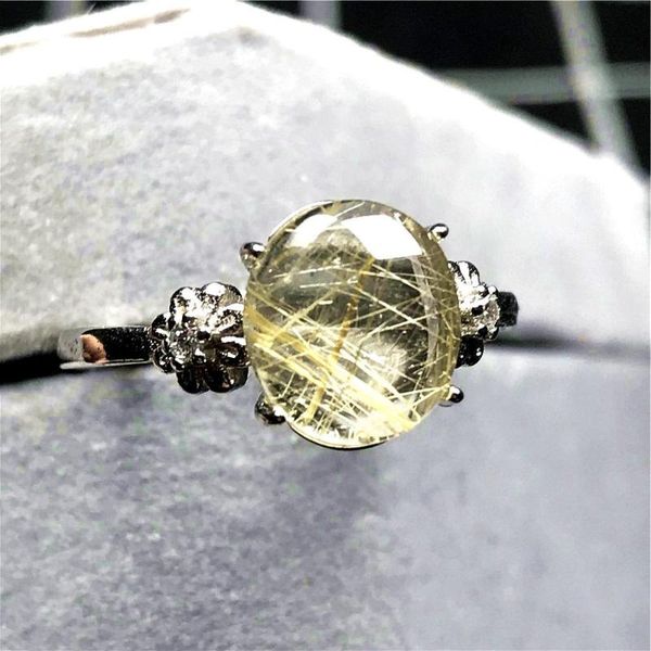 cluster rings 10x9mm natural gold rutilated quartz ring jewelry for woman lady man crystal round beads silver gemstone adjustable, Golden;silver
cluster rings 10x9mm natural gold rutilated quartz ring jewelry for woman lady man crystal round beads silver gemstone adjustable, Golden;silver