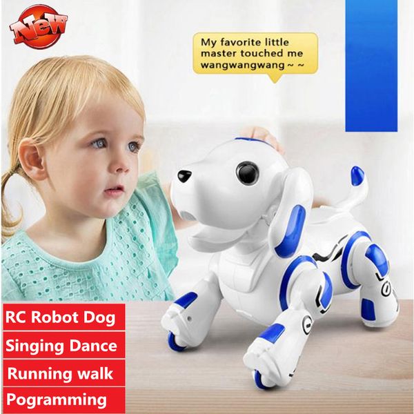 high simulation rc robot dog can speaking singing dancing running playing with kid smart intelligent pet dog toy educational toy
high simulation rc robot dog can speaking singing dancing running playing with kid smart intelligent pet dog toy educational toy