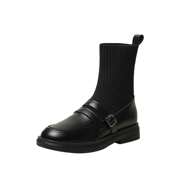 boots fashion women's elastic stockings flat sole booties 2021 spring autumn style women shoes, Black
boots fashion women's elastic stockings flat sole booties 2021 spring autumn style women shoes, Black