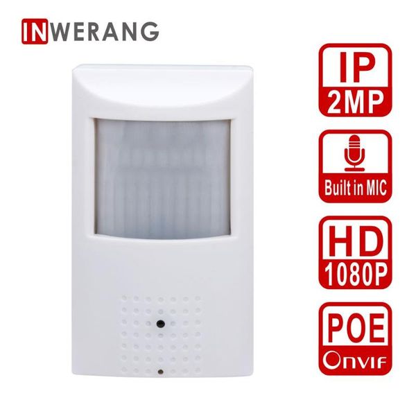 cameras inwerang 2mp h.265 poe cctv security infrared ip camera, 940nm invisible ir led, 15m distance,3.7mm lens, built in mic
cameras inwerang 2mp h.265 poe cctv security infrared ip camera, 940nm invisible ir led, 15m distance,3.7mm lens, built in mic