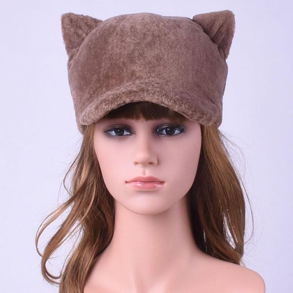 winter women's imitation fur hats rayon women casual solid casquette cap a warm wool black hat qiusidun visors, Blue;gray
winter women's imitation fur hats rayon women casual solid casquette cap a warm wool black hat qiusidun visors, Blue;gray
