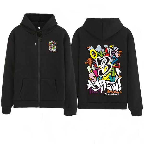women's hoodies & sweatshirts women zip-up turn-down collar numbers printed long sleeve hat korean style trendy casual bf harajuku wome, Black
women's hoodies & sweatshirts women zip-up turn-down collar numbers printed long sleeve hat korean style trendy casual bf harajuku wome, Black