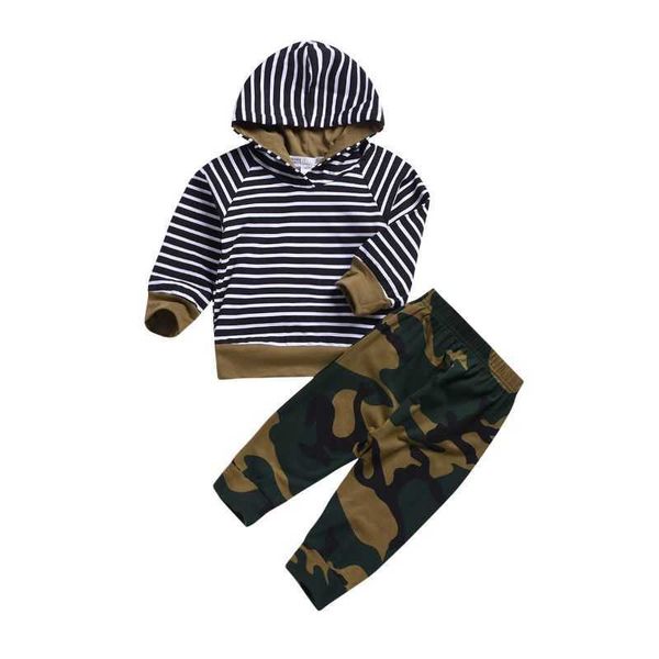 bear leader autumn baby hooded trousers clothes suit infant long sleeve striped hoodies with camouflage 2pcs clothing set g1023, White
bear leader autumn baby hooded trousers clothes suit infant long sleeve striped hoodies with camouflage 2pcs clothing set g1023, White