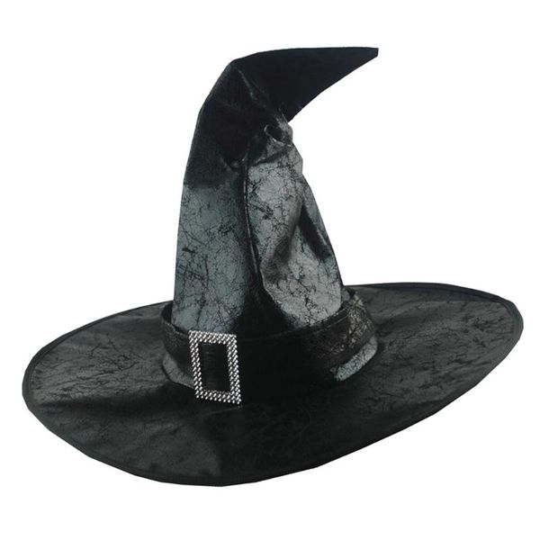 party hats leather witch wizard headgear hat headdress cosplay costume accessories with buckle (black)
party hats leather witch wizard headgear hat headdress cosplay costume accessories with buckle (black)