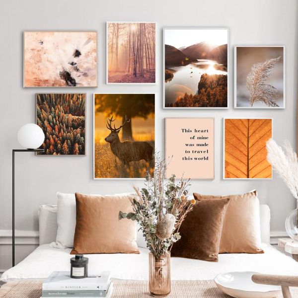 paintings autumn leaves forest deer lake waterfall reed wall art canvas painting nordic posters and prints picturesliving room home decor
paintings autumn leaves forest deer lake waterfall reed wall art canvas painting nordic posters and prints picturesliving room home decor