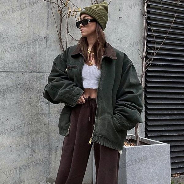 women's jackets b-toto american retro army green old sense stand-up collar jacket female tide ins autumn and winter 2021, Black;brown
women's jackets b-toto american retro army green old sense stand-up collar jacket female tide ins autumn and winter 2021, Black;brown