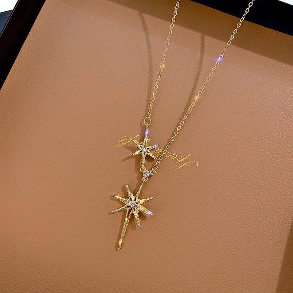 chains korean temperament fashion personality sense net red chocker star clavicle chain female trendsetter neck necklace, Silver
chains korean temperament fashion personality sense net red chocker star clavicle chain female trendsetter neck necklace, Silver
