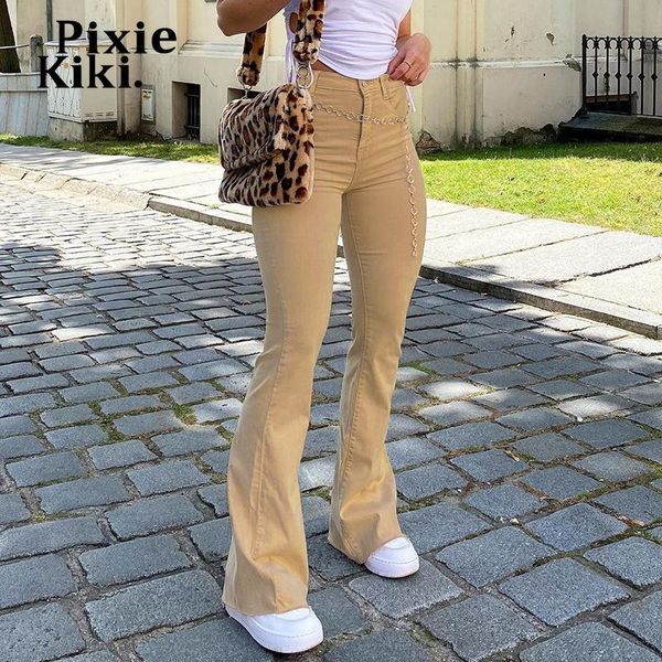 pixiekiki khaki high waist slim fit flare jeans women 2000s clothes stretch denim pants y2k vintage casual trousers p84-de43 women's, Blue
pixiekiki khaki high waist slim fit flare jeans women 2000s clothes stretch denim pants y2k vintage casual trousers p84-de43 women's, Blue