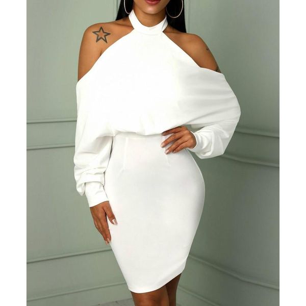 hirigin women backless club halter dress long sleeve cold shoulder split bodycon mini ladies party casual dresses, Black;gray
hirigin women backless club halter dress long sleeve cold shoulder split bodycon mini ladies party casual dresses, Black;gray