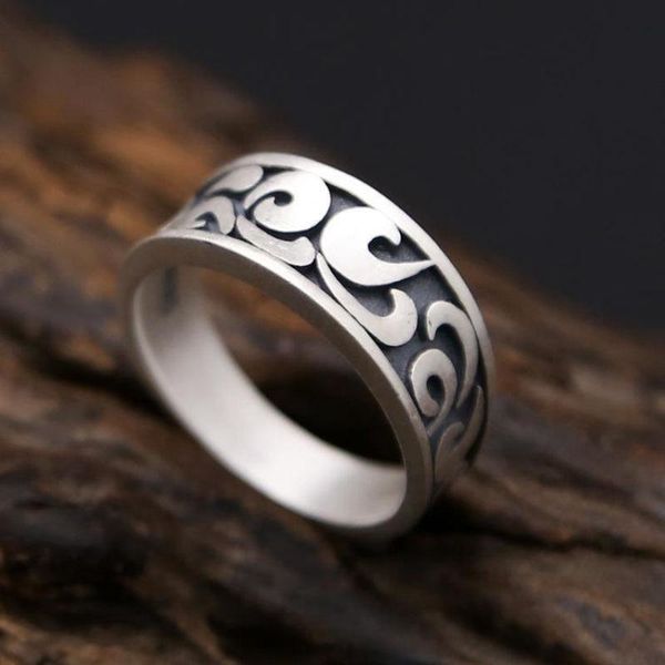 silver original jewelry matte male and female couple models domineering exaggerated xiangyun ring cluster rings, Golden;silver
silver original jewelry matte male and female couple models domineering exaggerated xiangyun ring cluster rings, Golden;silver