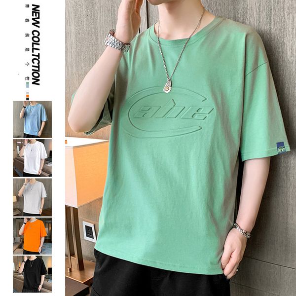 t-shirts casual summer clothes short korean fashion in loose half sleeve t-shirt 2021 men's, White;black
t-shirts casual summer clothes short korean fashion in loose half sleeve t-shirt 2021 men's, White;black
