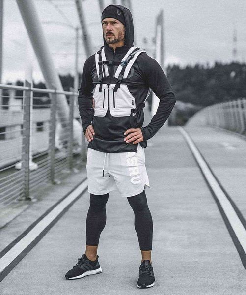 men's pants muscle boy brothers fitness spring and autumn tights sports running compression elastic training basketball leggings, Black
men's pants muscle boy brothers fitness spring and autumn tights sports running compression elastic training basketball leggings, Black