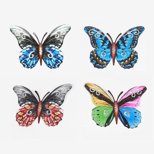 beautiful painted 3d metal butterfly wall sculptures art decor ornaments home garden with hook decorations
beautiful painted 3d metal butterfly wall sculptures art decor ornaments home garden with hook decorations