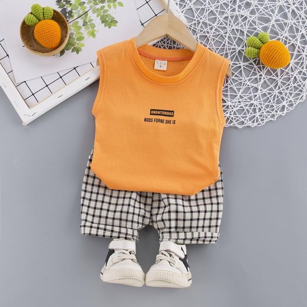 clothing sets 2021 baby boy outfits clothes summer cartoon 1 2 3 4 years kids solid color t suspenders + plaid pants children clohing, White
clothing sets 2021 baby boy outfits clothes summer cartoon 1 2 3 4 years kids solid color t suspenders + plaid pants children clohing, White