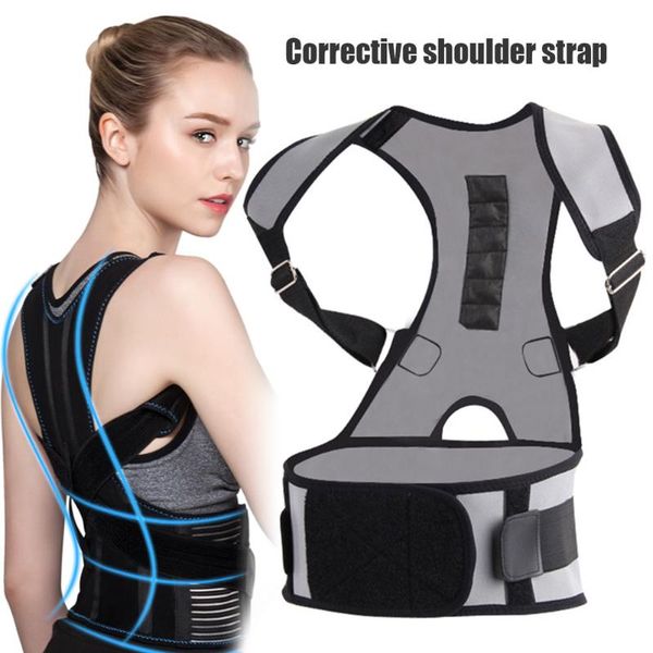 back brace posture corrector belt lumbar supports adjustable breathable for women men ncm99 support, Black;blue
back brace posture corrector belt lumbar supports adjustable breathable for women men ncm99 support, Black;blue