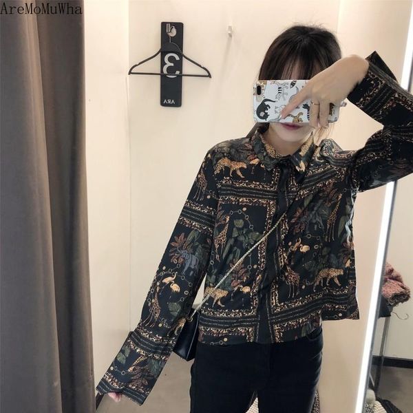 women's blouses & shirts aremomuwha europe and the united states 2021 summer autumn long-sleeved lapel short print bottoming women blou, White
women's blouses & shirts aremomuwha europe and the united states 2021 summer autumn long-sleeved lapel short print bottoming women blou, White