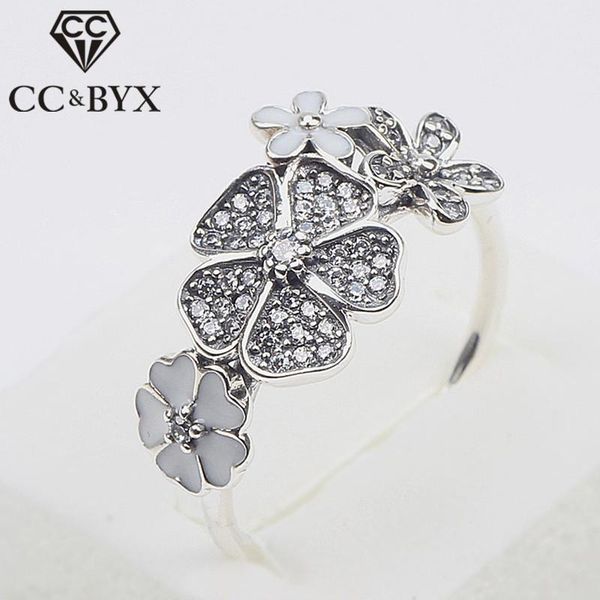 cluster rings s925 silver for women cherry blossoms small daisy ladies bijoux bridal wedding jewelry white gold color ringen 720, Golden;silver
cluster rings s925 silver for women cherry blossoms small daisy ladies bijoux bridal wedding jewelry white gold color ringen 720, Golden;silver