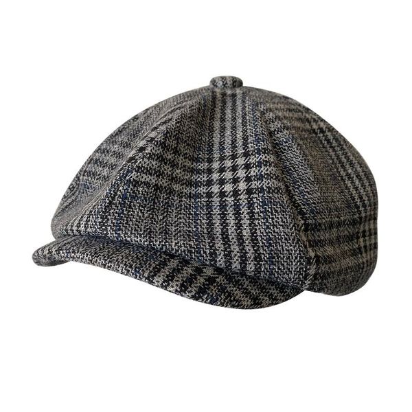 berets plaid sboy cap beret men women painter hat tweed gatsby octagonal stripe vintage ivy gentlemen hats blm119, Blue;gray
berets plaid sboy cap beret men women painter hat tweed gatsby octagonal stripe vintage ivy gentlemen hats blm119, Blue;gray