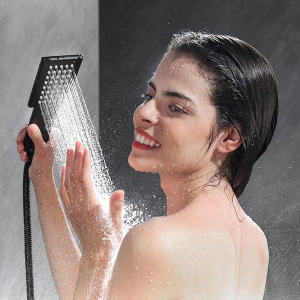 kitchen faucets hand held shower head negative ion pressurized for bathroom showering system
kitchen faucets hand held shower head negative ion pressurized for bathroom showering system