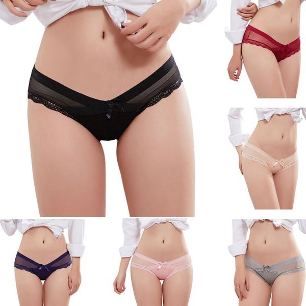 women's panties lace lower-waist seamless soft care abdomen ruffles bow laies thongs femaleintimates underwear, Black;pink
women's panties lace lower-waist seamless soft care abdomen ruffles bow laies thongs femaleintimates underwear, Black;pink