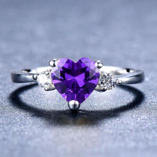 wedding rings female girls pink/red/purple heart ring fashion augest birthstone finger promise 925 silver love engagement for women, Slivery;golden
wedding rings female girls pink/red/purple heart ring fashion augest birthstone finger promise 925 silver love engagement for women, Slivery;golden