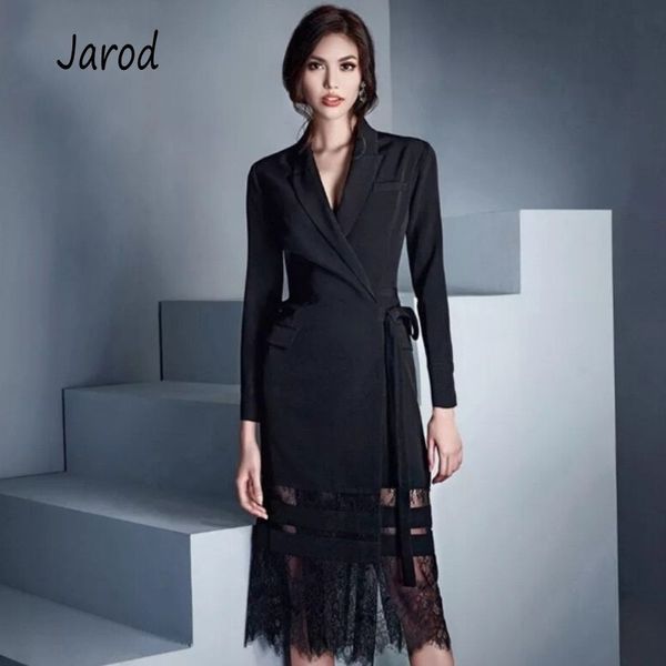 fashion designer runway dress spring elegant women's full sleeve notched collar lace patchwork blazer dress black party dre 210518, Black;gray
fashion designer runway dress spring elegant women's full sleeve notched collar lace patchwork blazer dress black party dre 210518, Black;gray