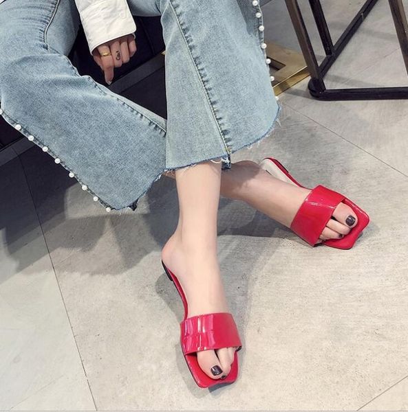 slippers summer web celebrity candy colored monocoque with flat bottom women 2021 fish mouth sandals korean version ve, Black
slippers summer web celebrity candy colored monocoque with flat bottom women 2021 fish mouth sandals korean version ve, Black