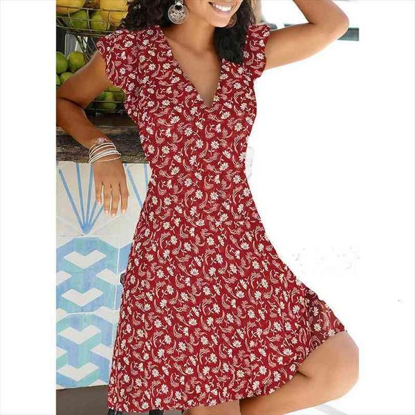 Floral Print Dress Women Sleeveless Bandage Beach Dress Summer Bohemian Dresses For Women A-line Casual Sundress Robe Femme, Black;gray
Floral Print Dress Women Sleeveless Bandage Beach Dress Summer Bohemian Dresses For Women A-line Casual Sundress Robe Femme, Black;gray