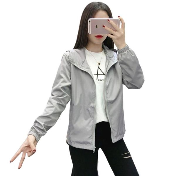 women's jackets plus size 3xl women 2021 summer spring hooded female jacket fashion solid o-neck outwear coat lu856, Black;brown
women's jackets plus size 3xl women 2021 summer spring hooded female jacket fashion solid o-neck outwear coat lu856, Black;brown