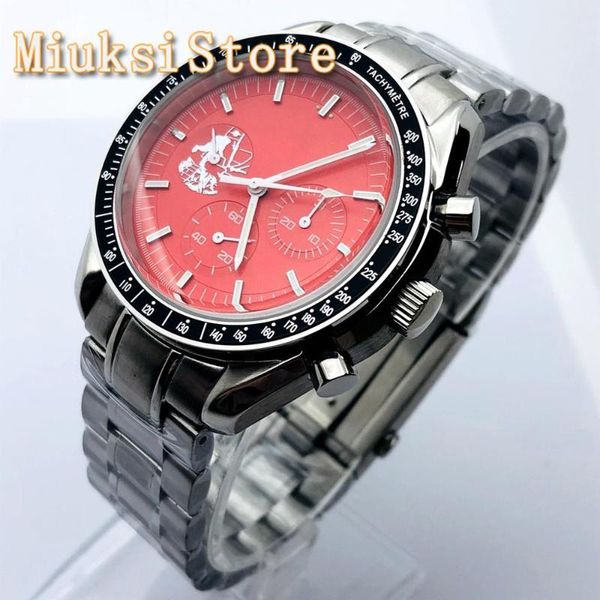 wristwatches 40mm men's leisure sports mechanical watch silver case red sterile dial luminous automatic, Slivery;brown
wristwatches 40mm men's leisure sports mechanical watch silver case red sterile dial luminous automatic, Slivery;brown