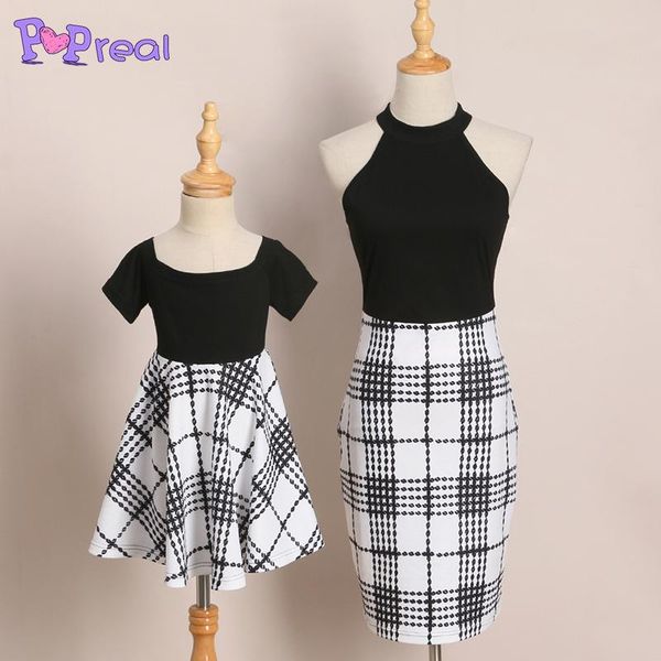 family matching outfits popreal summer plaid print patchwork parent-child outfit girl dress mom and daughter skirt mother kids short sleeve, Blue
family matching outfits popreal summer plaid print patchwork parent-child outfit girl dress mom and daughter skirt mother kids short sleeve, Blue