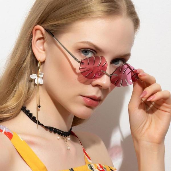 sunglasses fashionable sun frames sun leaf longkeeper fashion rimless shape sunglasses women glasses retro metal frameless eyewear small pun, Black
sunglasses fashionable sun frames sun leaf longkeeper fashion rimless shape sunglasses women glasses retro metal frameless eyewear small pun, Black