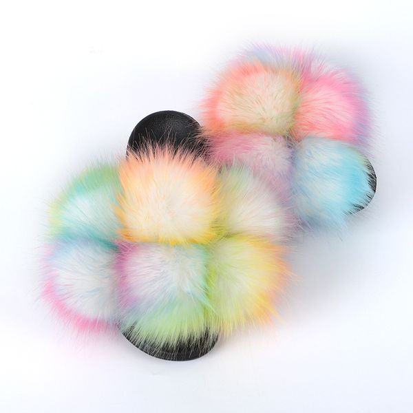Faux Fur Slippers Summer Eva For Home Slides With Fur Pom Pon Fluffy Slippers 2021 Fashion Flip Flops Women Slides Wholesale New, No 1
Faux Fur Slippers Summer Eva For Home Slides With Fur Pom Pon Fluffy Slippers 2021 Fashion Flip Flops Women Slides Wholesale New, No 1