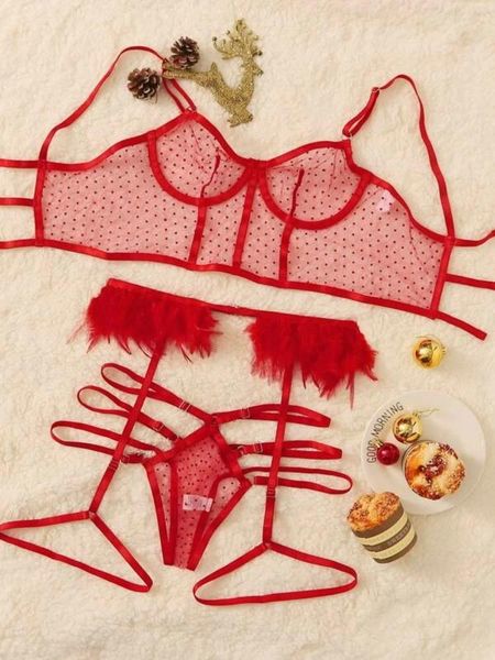 bras sets christmas lingerie honeymoon natale woman set erotic pajamas girl body doll feather underwear, Red;black
bras sets christmas lingerie honeymoon natale woman set erotic pajamas girl body doll feather underwear, Red;black