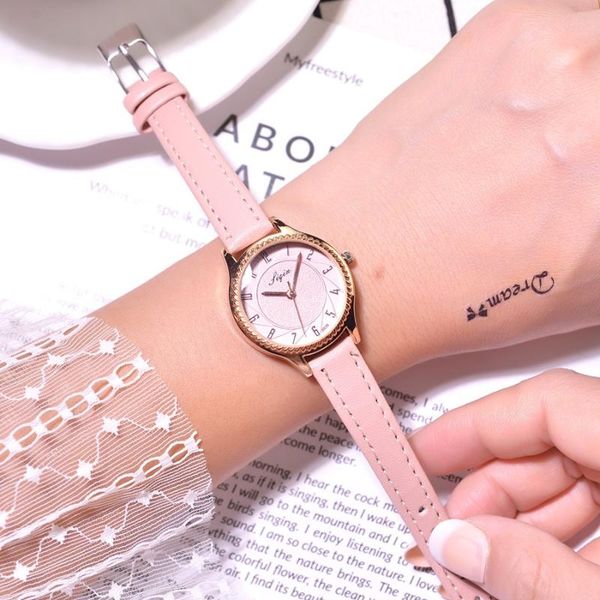 wristwatches fashion casual women watches pink female leather clock 2021 simple quartz watch ladies zegarek damski gifts hour, Slivery;brown
wristwatches fashion casual women watches pink female leather clock 2021 simple quartz watch ladies zegarek damski gifts hour, Slivery;brown