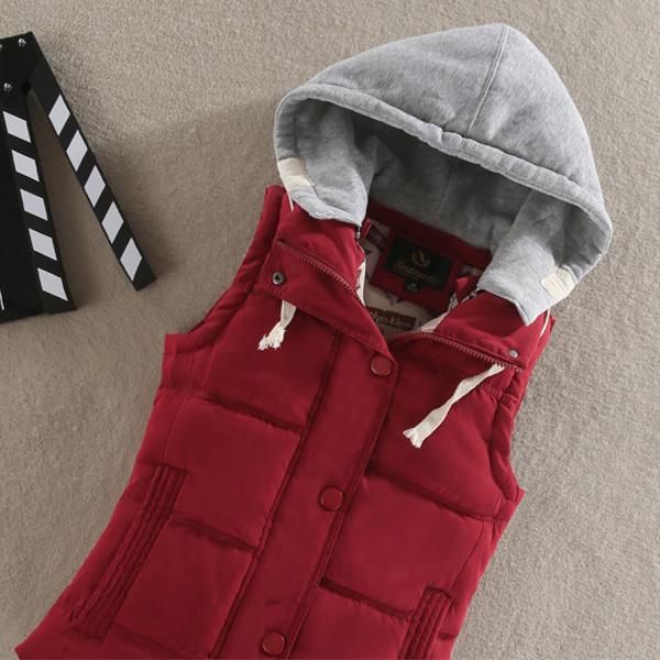 women's vests winter coat vest female jacket short waistcoat for women fashionable jackets chalecos para mujer kj382, Black;white
women's vests winter coat vest female jacket short waistcoat for women fashionable jackets chalecos para mujer kj382, Black;white