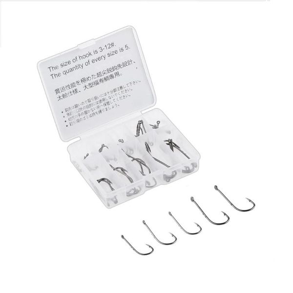 500pcs saltwater fishing hook jig big tackle hooks high carbon steel fish ho
500pcs saltwater fishing hook jig big tackle hooks high carbon steel fish ho