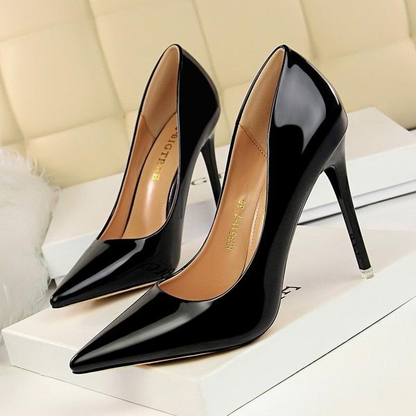 shoes woman pumps patent leather high heels women basic pump wedding female stiletto heel plus size 43 dress, Black
shoes woman pumps patent leather high heels women basic pump wedding female stiletto heel plus size 43 dress, Black