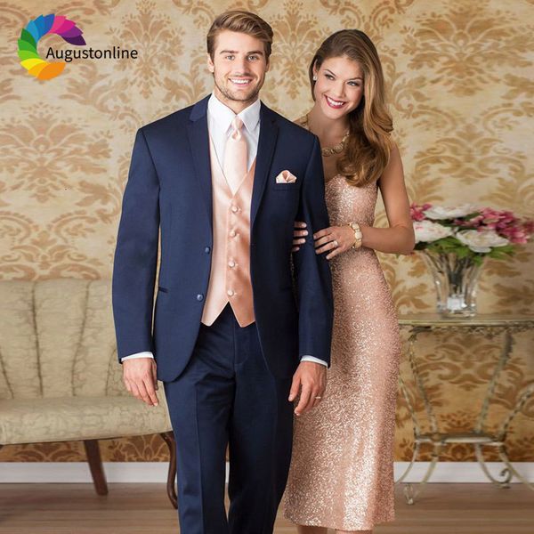 men's suits & blazers navy blue men wedding suit custom made groom tuxedos slim fit man 3piece jacket pants vest, White;black
men's suits & blazers navy blue men wedding suit custom made groom tuxedos slim fit man 3piece jacket pants vest, White;black