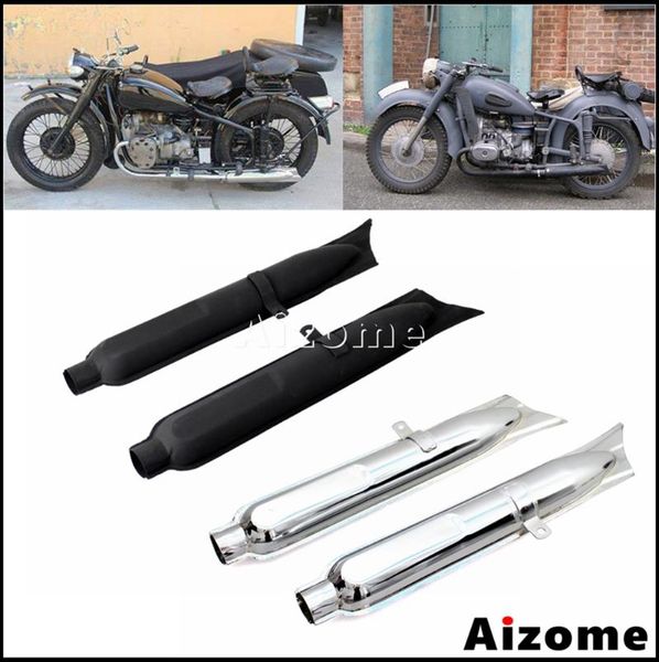 motorcycle exhaust system fish tail mufflers for k750 m1 m72 r71 r12 dnepr mt12 steel pipes ural side car
motorcycle exhaust system fish tail mufflers for k750 m1 m72 r71 r12 dnepr mt12 steel pipes ural side car