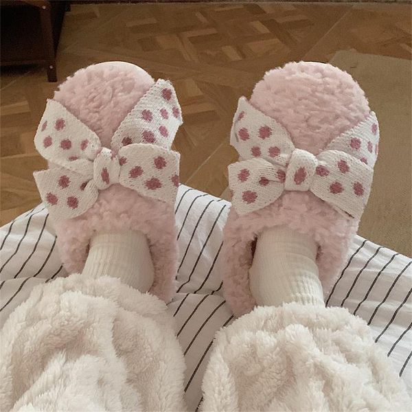 slippers girl's heart ins bow women's winter home indoor lovely plush anti slip warm month cotton, Black
slippers girl's heart ins bow women's winter home indoor lovely plush anti slip warm month cotton, Black