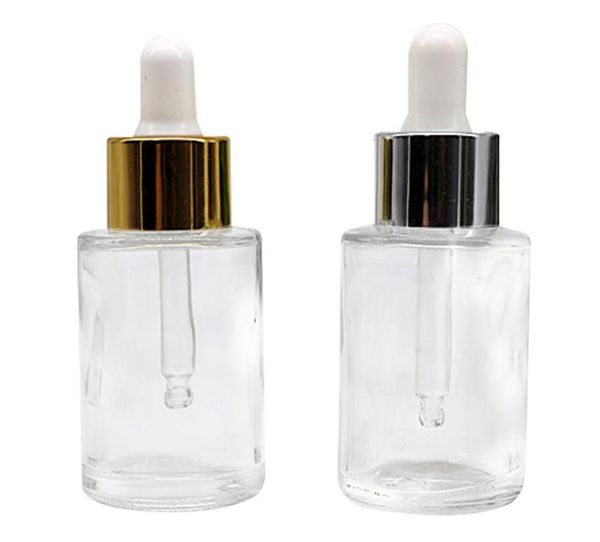 2021 frosted clear round glass serum dropper bottles 20ml e liquid glass cosmetic bottle with gold silver cap
2021 frosted clear round glass serum dropper bottles 20ml e liquid glass cosmetic bottle with gold silver cap
